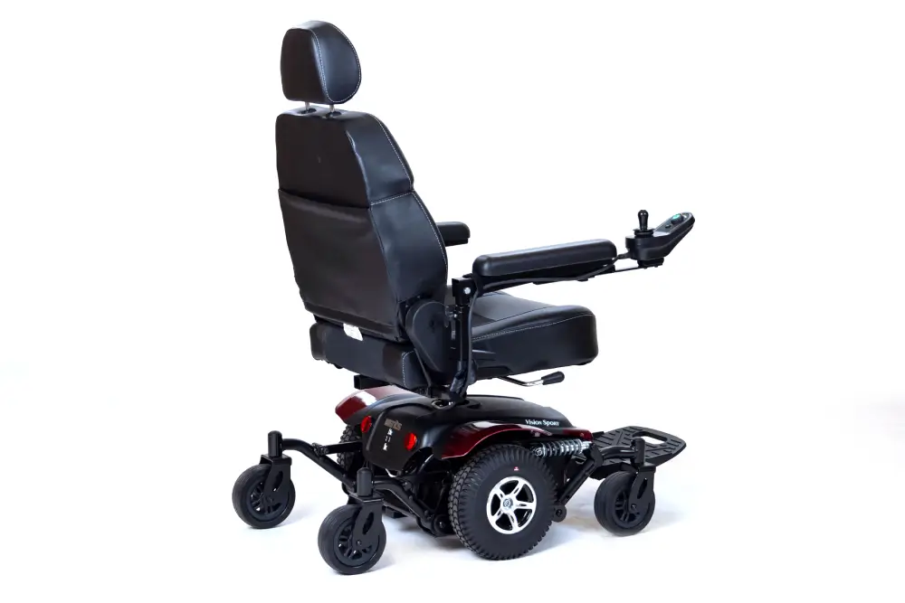 Right side view of the Vision Pro