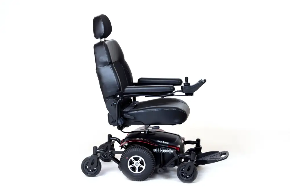 Right side view of the Vision Pro
